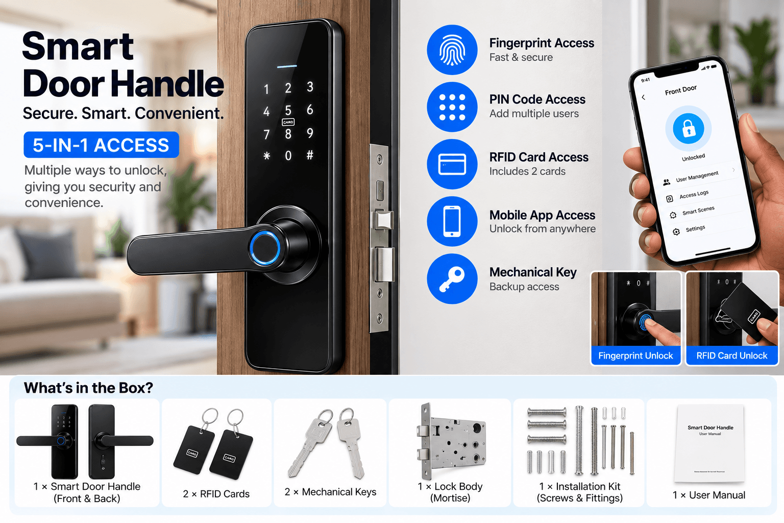 GOZA Smart Door Handle